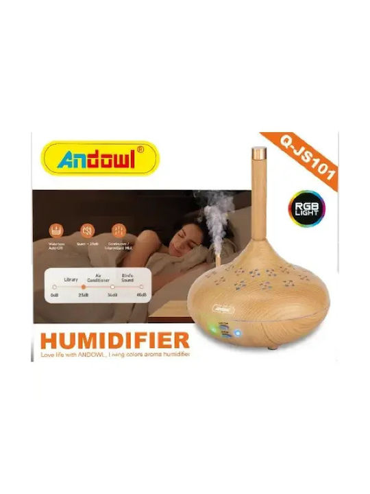 Andowl Led Aromatherapy Device Brown Q-JS101