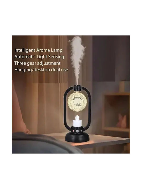 Candle Light Led Aromatherapy Device Black GET-ZL-5-BLACK-OEM