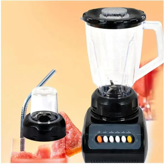 Andowl Μπλέντερ με Πλαστική Κανάτα 1.5 lt 600W Μαύρο Q-PB1