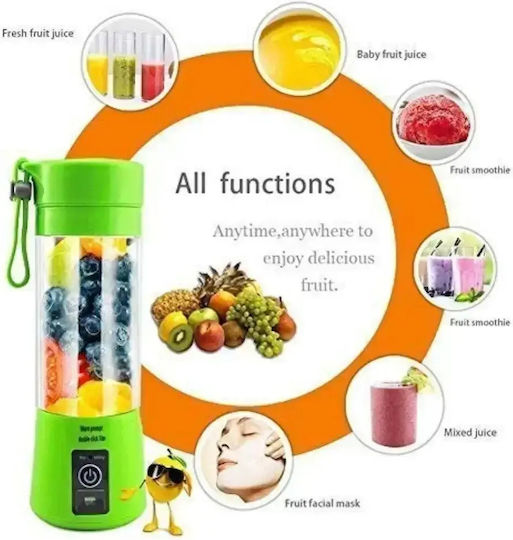 YE-02 Blender with Plastic Jug 380 ml Green