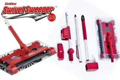 Swivel Sweeper G3 Rechargeable Stick Vacuum 7.2V Red