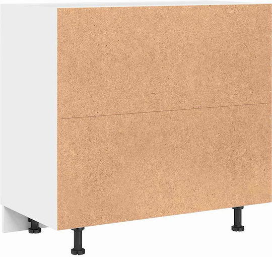 Ъглов Шкаф Окачен Black Oak 86x46x81.5бр