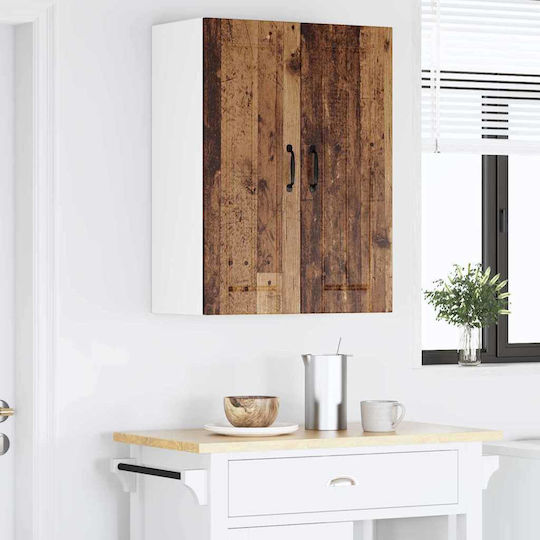 Schrank Wand Schwarz 30x31x80cm