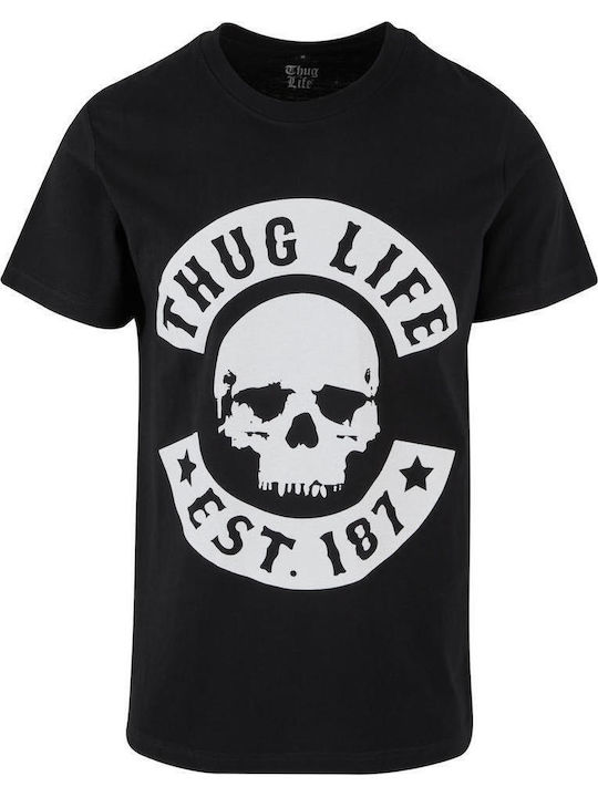 B.skull T-shirt Black