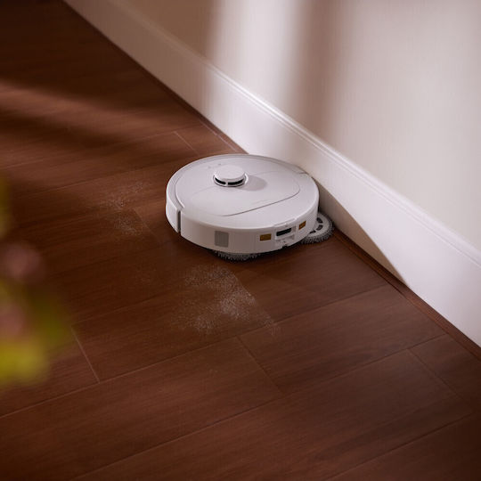 Roborock QR 598 Robot Vacuum Cleaner with Laser Mapping & Suction Power 8000Pa White