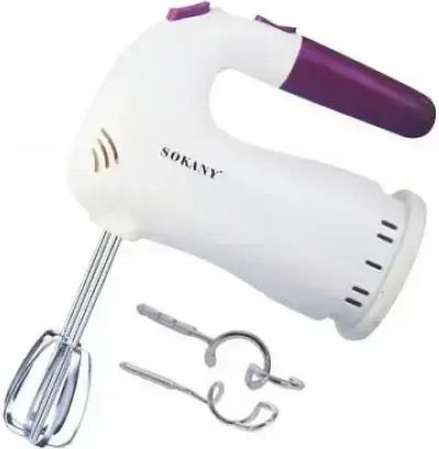 Sokany HM363 Μίξερ Χειρός 300W Λευκό
