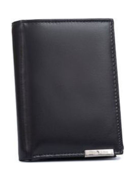Δερμάτινο Ανδρικό Πορτοφόλι με RFID Μαύρο