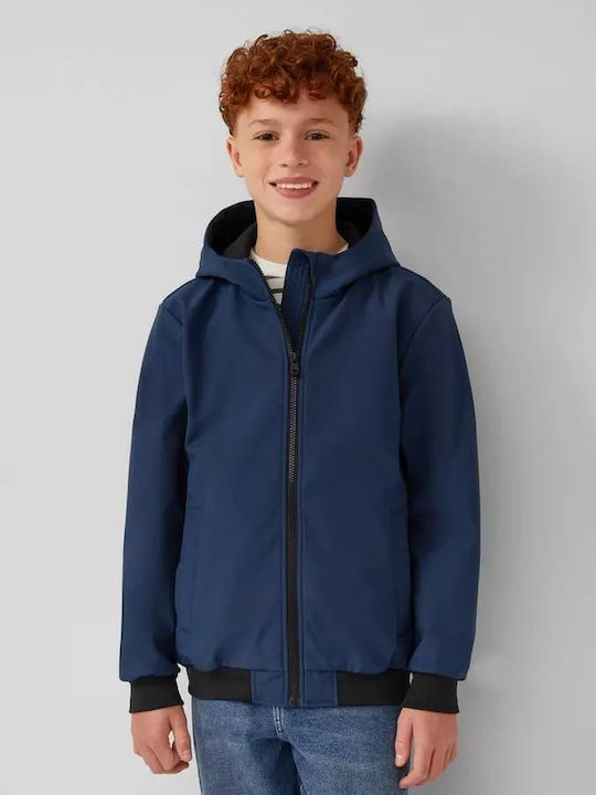 Kids' Sports Jacket with Lining Blue