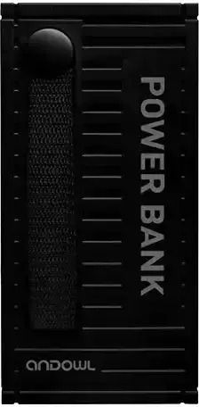 Andowl Q-CD4000 Power Bank 40000mAh με 4 Θύρες USB-A Μαύρο