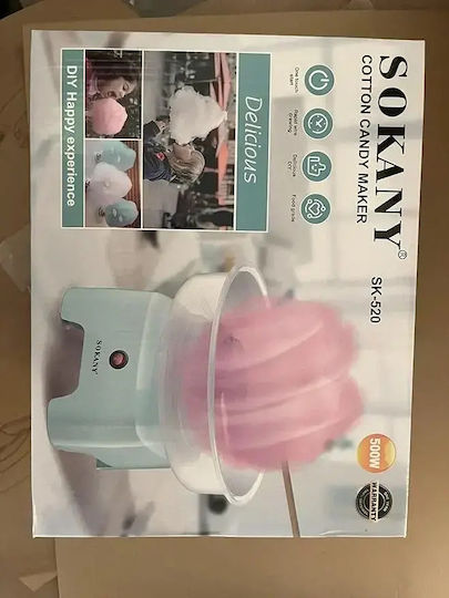 Sokany Candy Floss Maker 29.8cm Blue