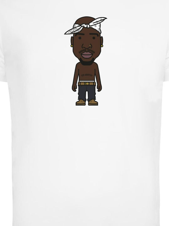 2 Pac La Sketch MT545 T-shirt White