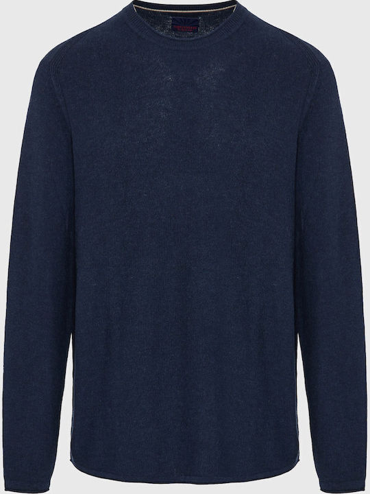 Long Sleeve Navy Blue Sweater