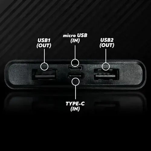 Andowl Q-CD555 Power Bank 15000mAh 5W Black