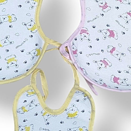 Babydom Waterproof Bib Fabric Yellow
