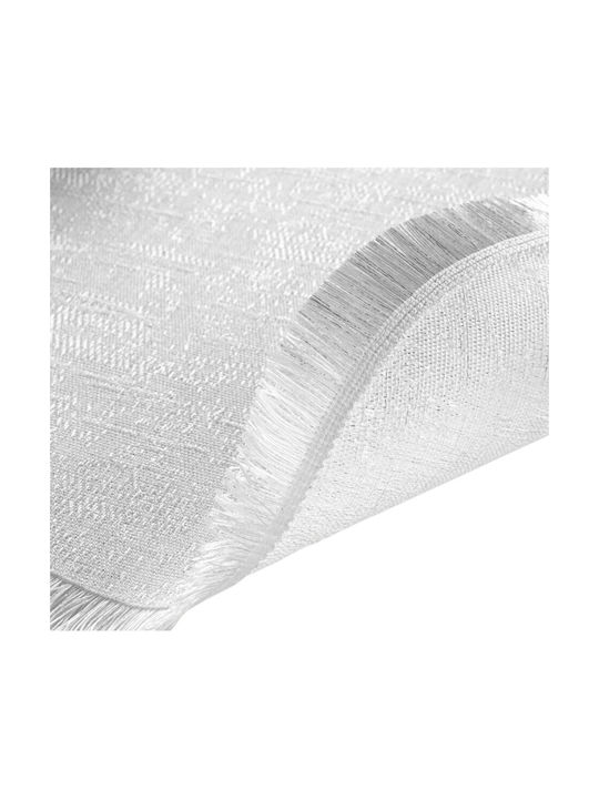 Atmosphera Σουπλά Υφασμάτινο Ασημί 38x38cm Atmosphera Σουπλά Υφασμάτινο Ασημί 38x38cm