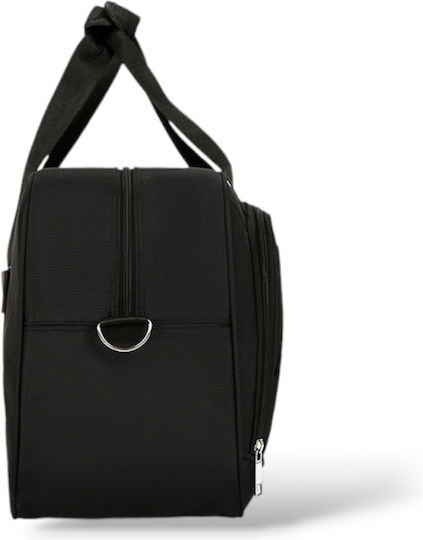 Playful Bags Sack Voyage 24lt Black Fabric L40xW20xH30cm