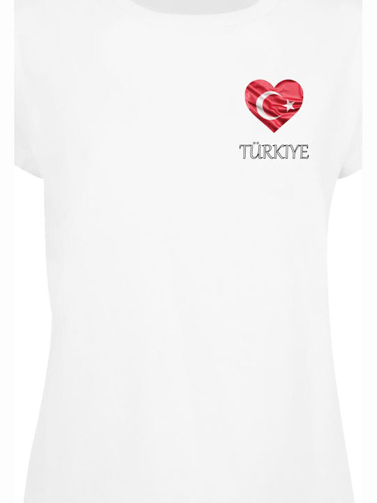 Damen T-Shirt White