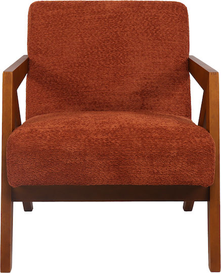 Garifa Фотьойл Terracotta, Walnut 79x75x75см