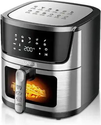 Raf Air Fryer 9lt Ασημί R.5395