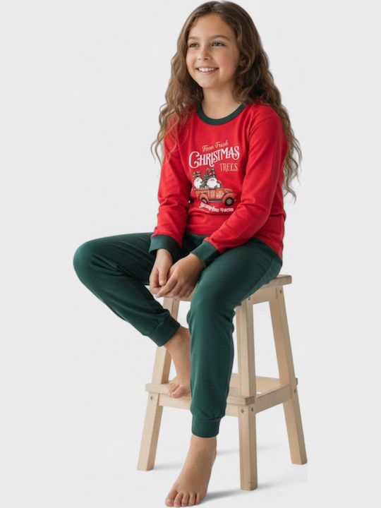 Nina Club Kids' Pajamas Winter Red