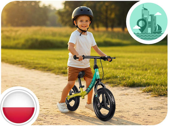 Ricokids Детски велосипед за баланс Бежов