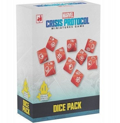 Marvel Crisis Protocol – Dice Pack 10 Custom Dice