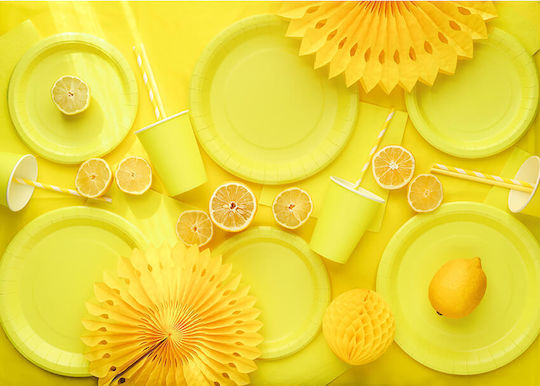 Lemon Zest Party Napkins 20 Pieces