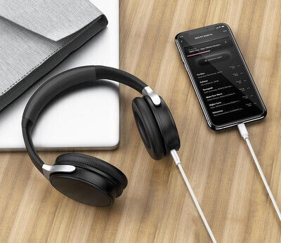 Powertech USB 2.0 Kabel USB-C männlich - USB-C / 3.5mm Weiß 1m (CAB-UC093)