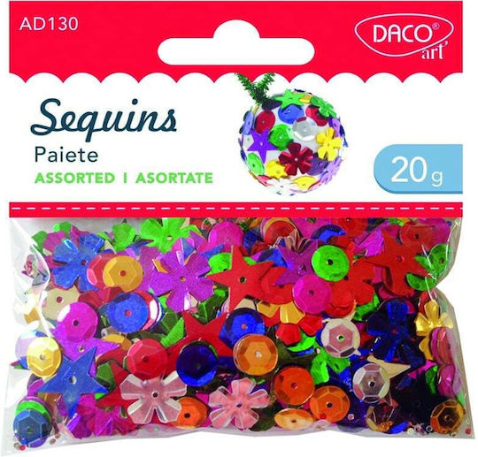 Craft Accessories Ad130 Assorted Sequins Daco