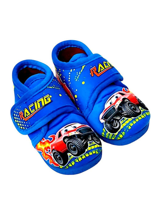 Kids Slippers Boots Blue