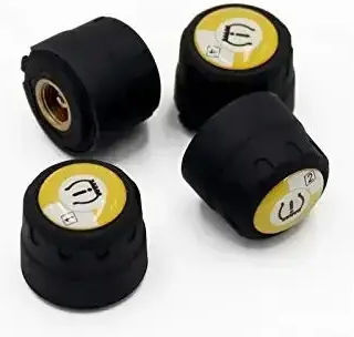 Tire Pressure Monitoring System Bluetooth 4 Sensors Tpms & 5 Alarm Functions