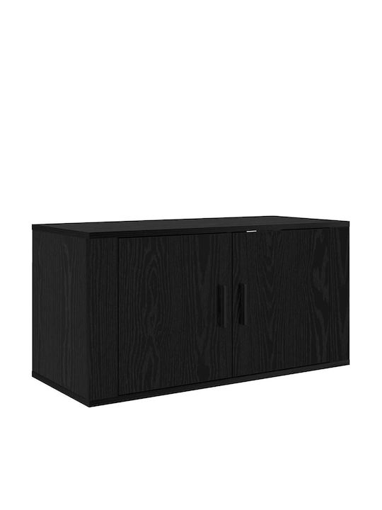 Wohnzimmer TV-Einheit Black Beech L80xB34.5xH40cm