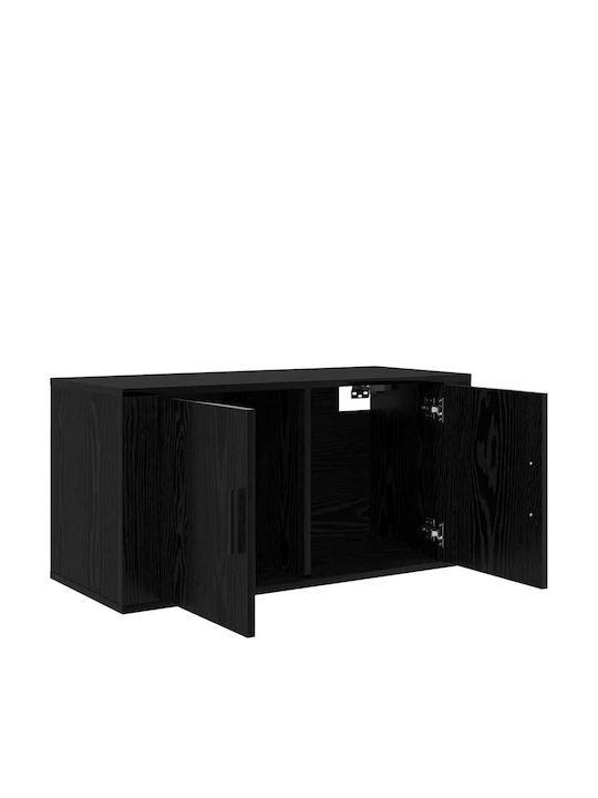 Wohnzimmer TV-Einheit Black Beech L80xB34.5xH40cm