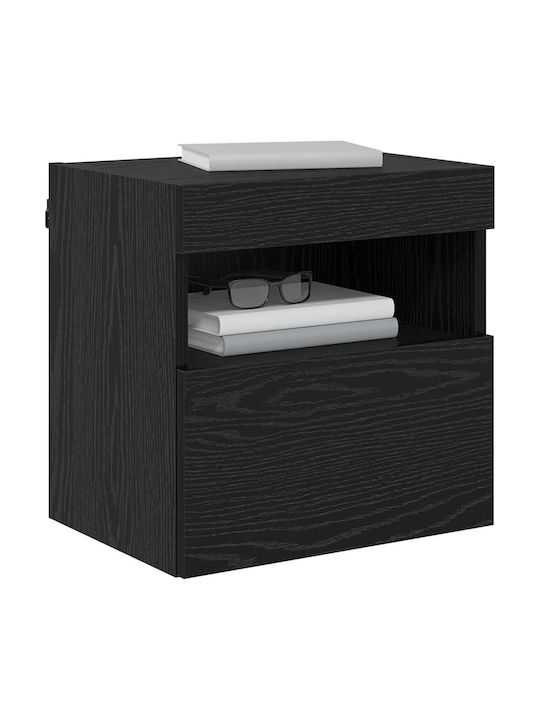 Животно помещение ТВ единица Black Beech с Осветление Д40xШ30xВ40бр