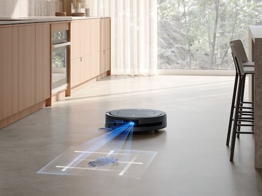 Ecovacs DEEBOT T80 Omni Robot Vacuum Cleaner with Laser Mapping & 18000Pa Suction Power Black