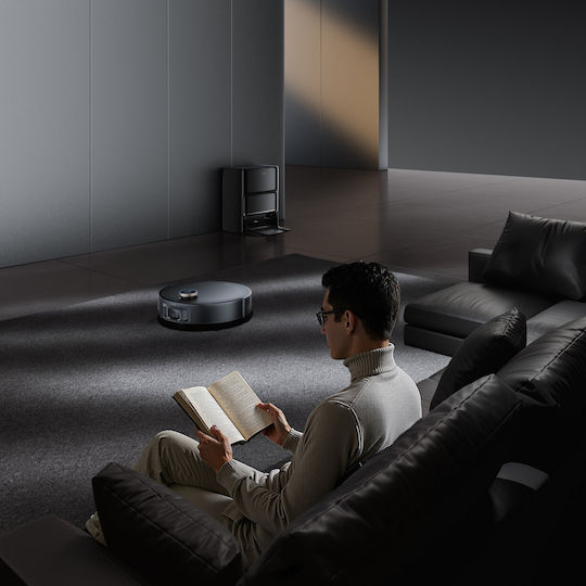 Mova Z60 Ultra Roller Complete Σκούπα Ρομπότ με Χαρτογράφηση Laser & Απορρόφηση 28000Pa Μαύρη