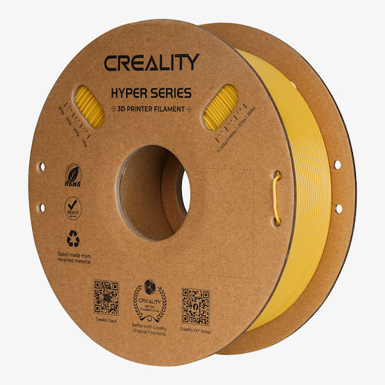 Creality3D Hyper HS-PLA 3D Printer Filament 1.75mm Χρυσό 1kg 1τμχ (Spool)