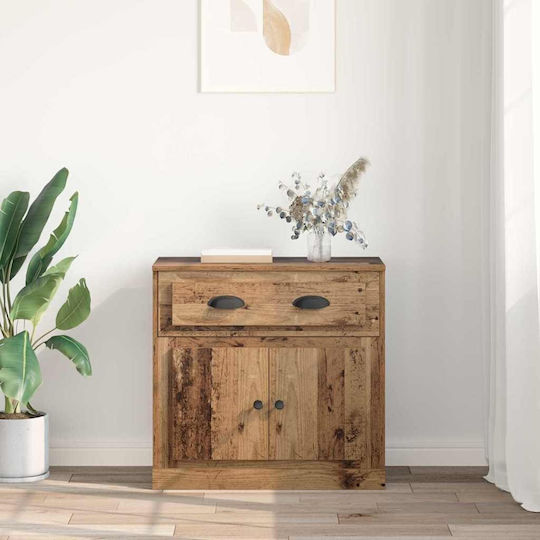 Μπουφές Ξύλινος Παλιό Ξύλο 70x35.5x67.5cm
