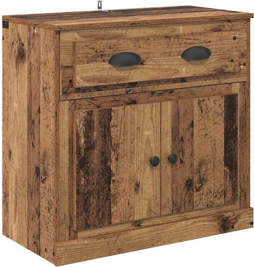 Μπουφές Ξύλινος Παλιό Ξύλο 70x35.5x67.5cm