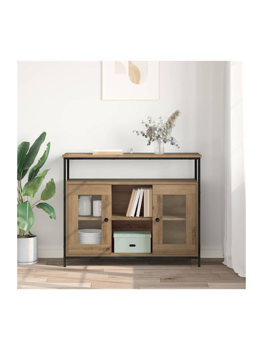 Sideboard Wooden Artisan Oak 100x35x80cm