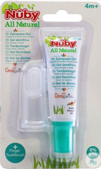 Nuby Бебешка Паста За Зъби За 4м+