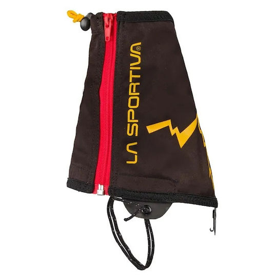 La Sportiva Mountaineering Gaiters Winter Running Zerg001k00y00-black-yell