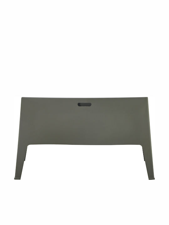 Sleek Canapea cu două locuri Exterior din Polipropilenă 118x48x73cm