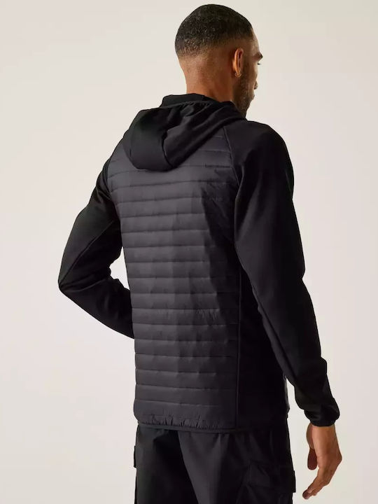 Ανδρικό Μπουφάν Regatta Anderson Hybrid Black Μαύρο