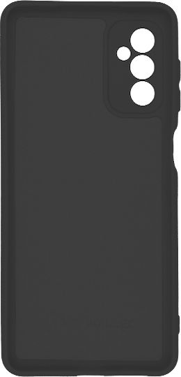 Handyhülle Samsung Galaxy M52 5g Silky Soft Touch Silikon Schwarz Kameraschutz