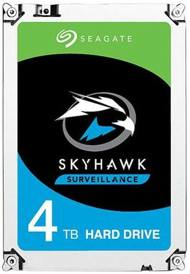 Seagate Skyhawk +Rescue 4TB HDD Hard Drive 3.5" SATA III with 256MB Cache for Recorder ST4000VX016