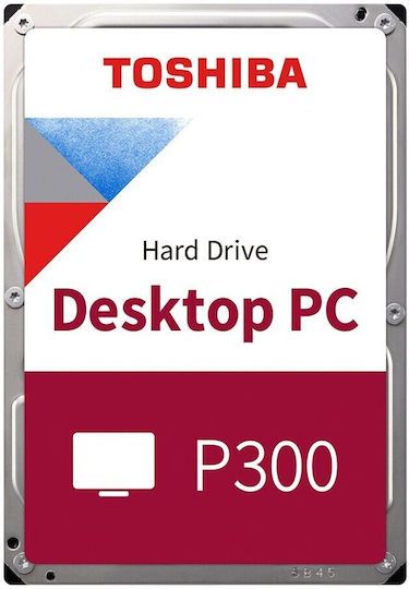 Toshiba P300 2TB HDD Hard Drive 3.5" SATA III 7200rpm with 256MB Cache for Desktop HDWD320UZSVA