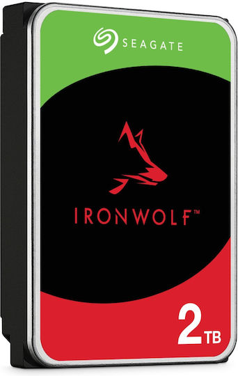 Seagate Ironwolf 2TB HDD Hard Drive 3.5" SATA III 5900rpm with 256MB Cache for NAS ST2000VN003