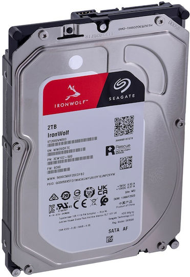 ironwolf seagate 2TB 3.5 drive hard internal ST2000VN003 IronWolf Seagate 3.5インチHDD 内蔵型ハードディスクドライブ