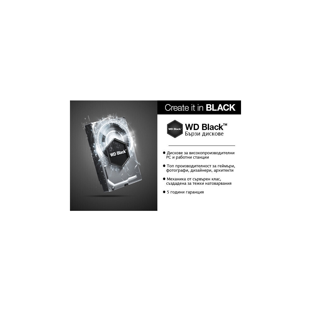 Western Digital WD Black 2TB HDD Hard Disk 3.5